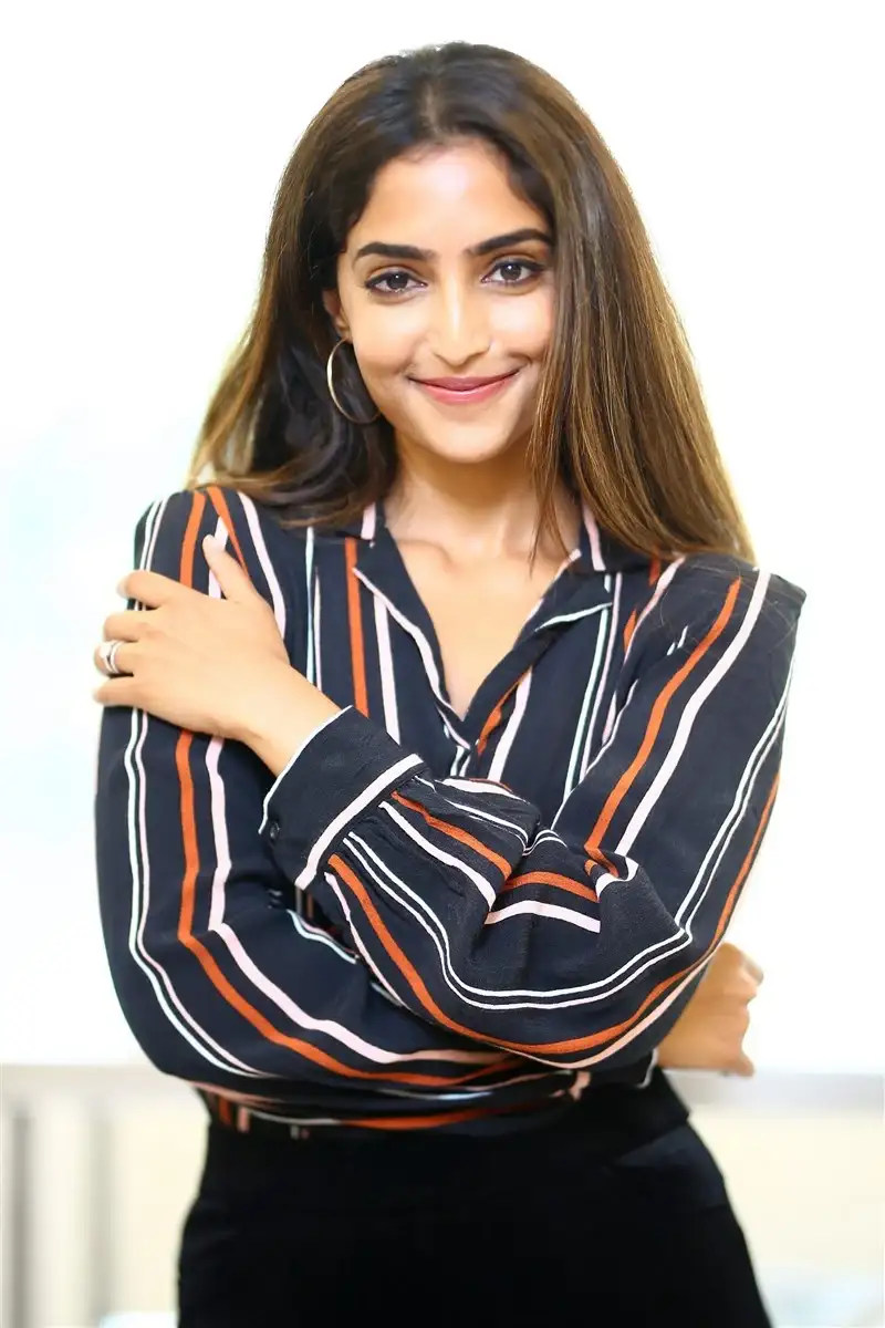 Tamil Actress Reba Monica John New Images at FIR Movie Success Meet Function